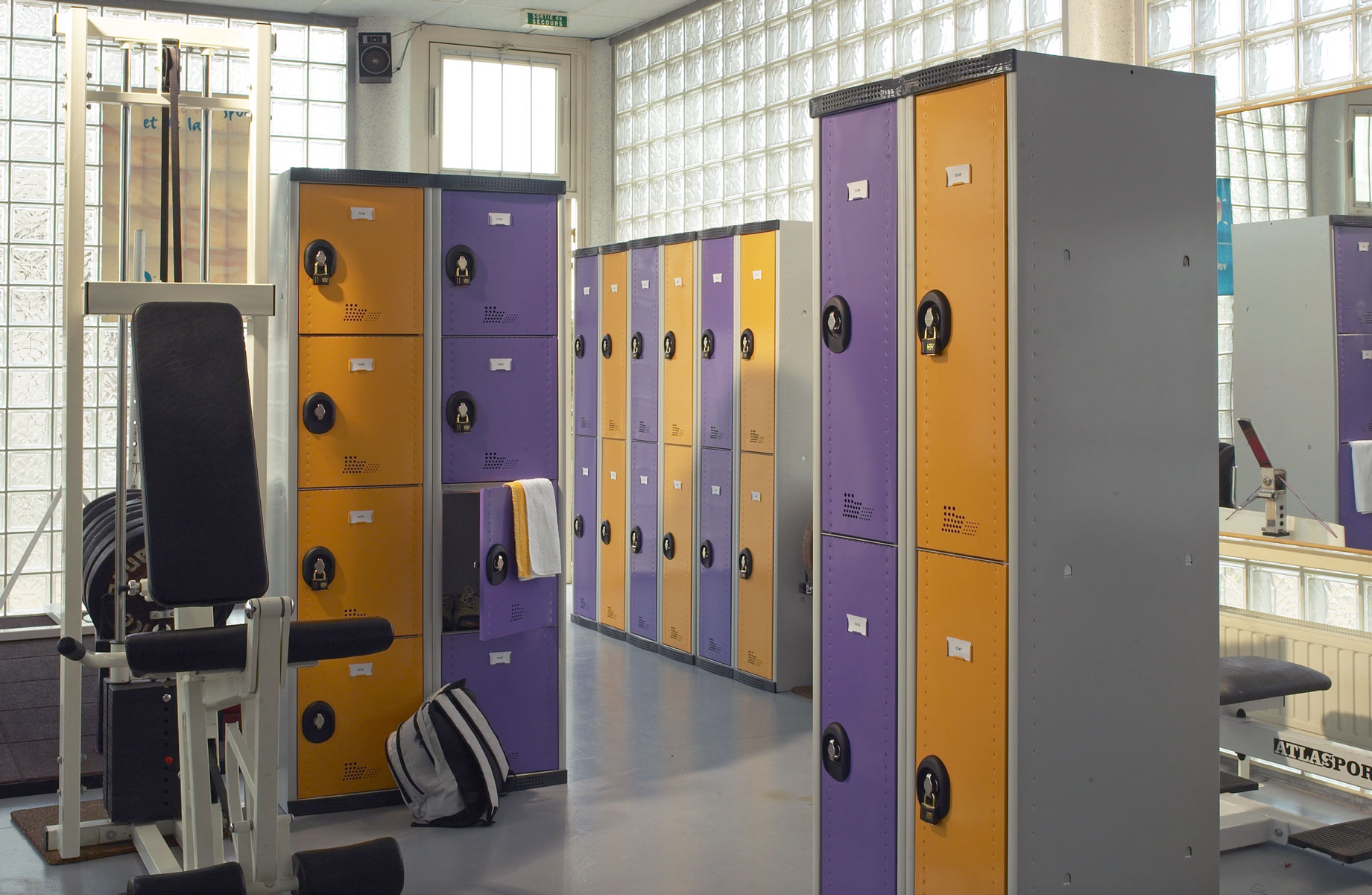 Sports lockers